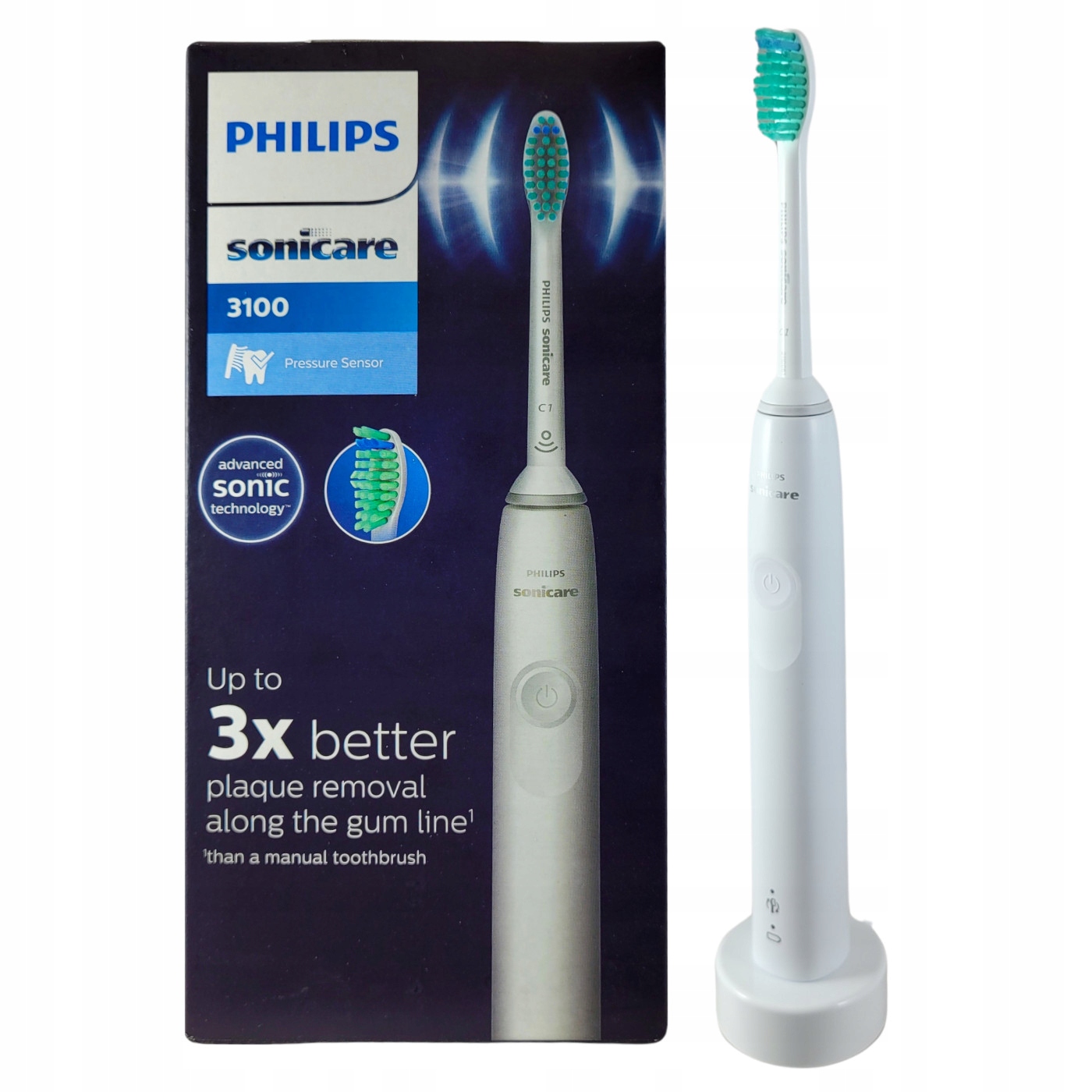 Philips Sonicare DiamondClean 9000 HX9911/03 sonická zubná kefka biela